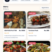 Restaurant QR Code Menu Demo